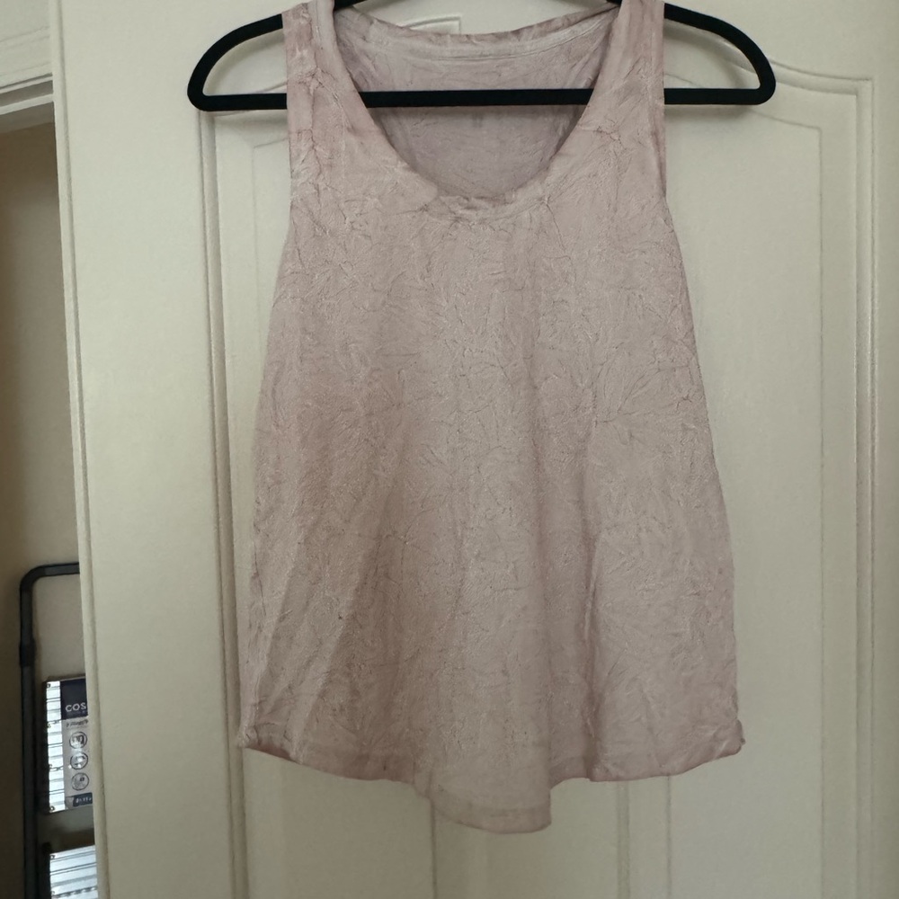 Lululemon Athletica Pink Sleeveless Tank Top